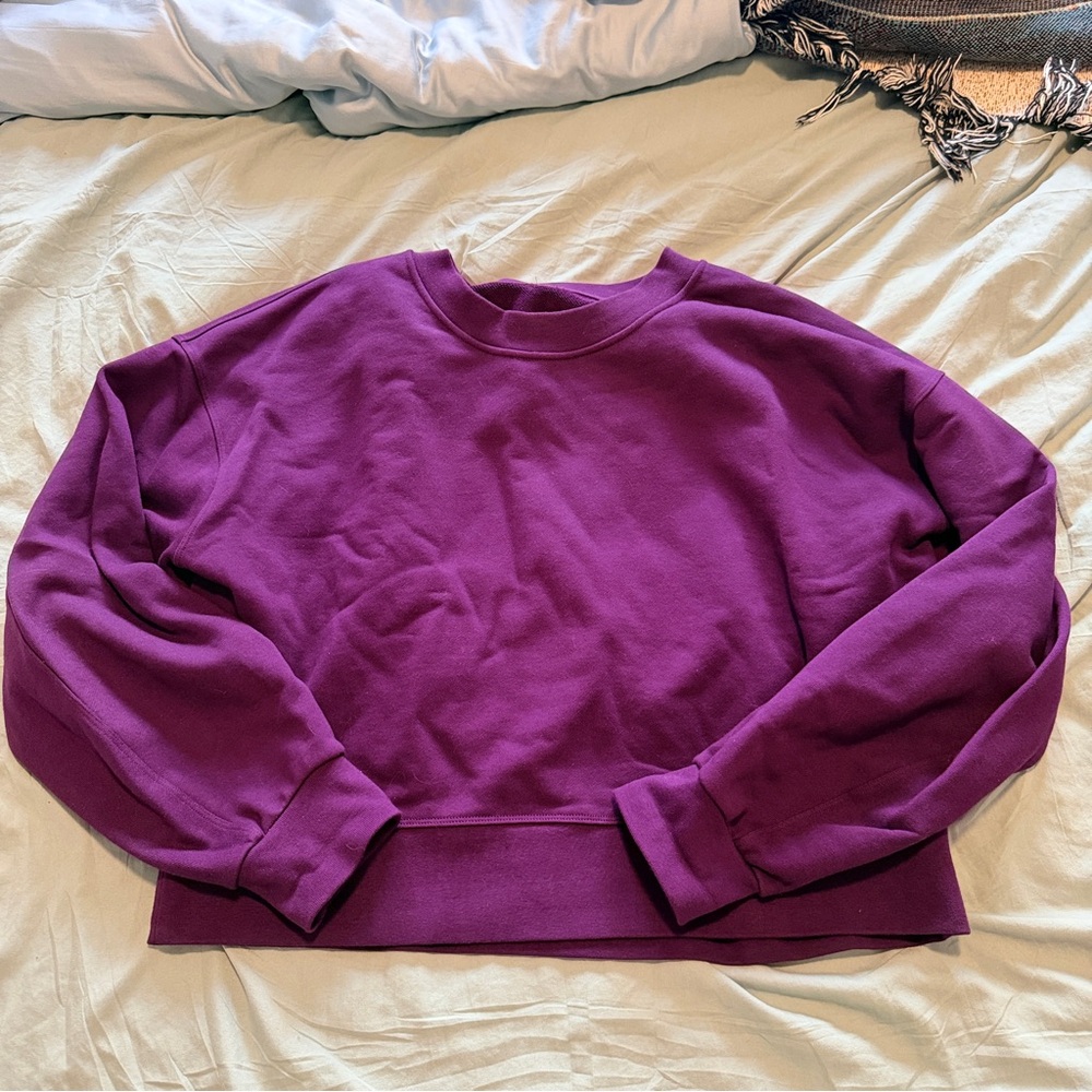 Lululemon Crewneck Cropped Sweatshirt
